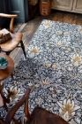 Luxusní vlněný koberec Pure Morris Snakeshead Indigo